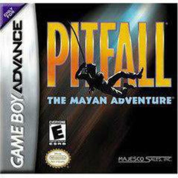 Restored Pitfall The Mayan Adventure - Game Boy Advance