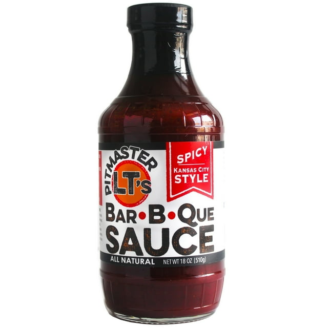 Pitmaster LT's Spicy Kansas City BBQ Sauce, 18 oz.