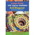 thumbnail image 1 of Pitstop Puzzle Bonus Large Print - 250 Jigsaw SUDOKU - Anti-Diagonal - Amusing puzzles: 50 Easy + 50 Medium + 50 Hard + 100 Very hard + Solut, Book 23, (Paperback), 1 of 1