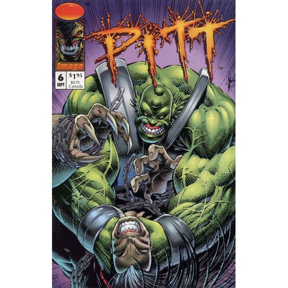 Pitt #6 VF ; Image Comic Book