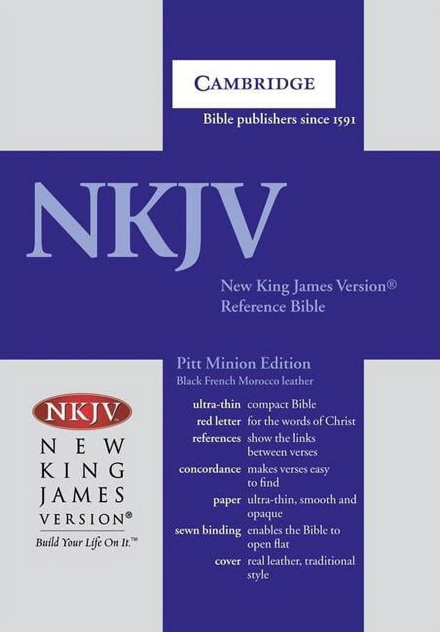 Minion Reference Pitt Minion Reference Bible-NKJV, (Hardcover) - Walmart.com