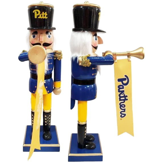 Pitt Panthers 14" Bugler Nutcracker