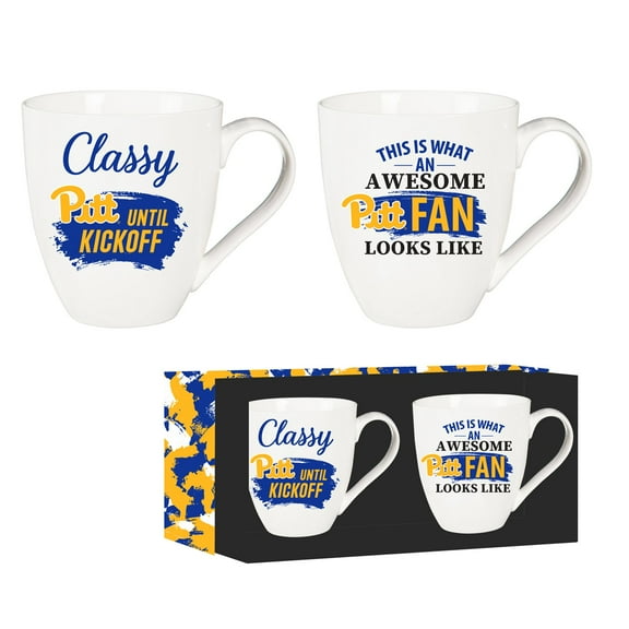 Pitt Panthers 17oz. O'Java Ceramic Cup Gift Set