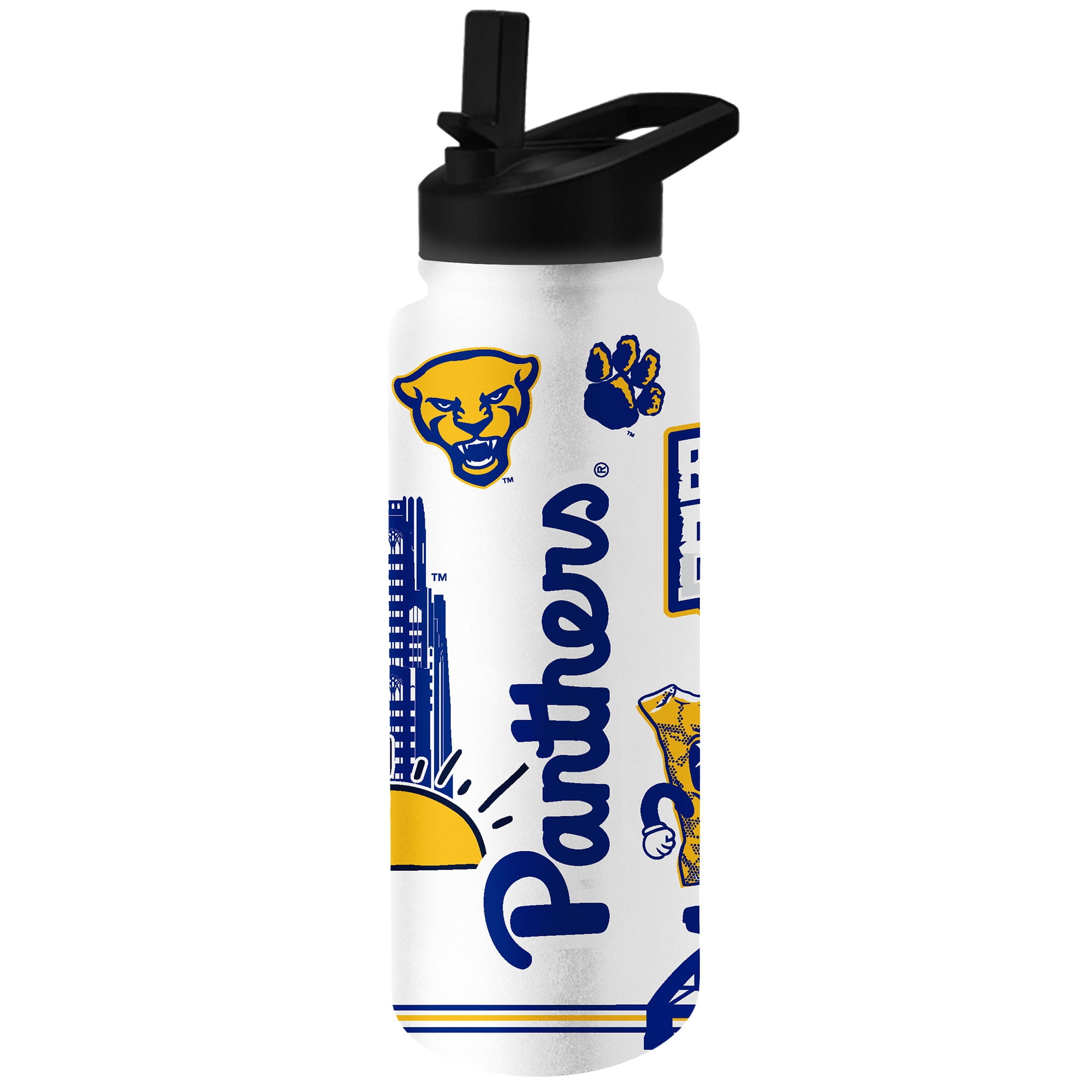 Pitt Panthers 2023 Backyard Brawl 34oz. Quencher Bottle - Walmart.com