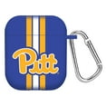 thumbnail image 1 of Pitt Panthers HD Case Cover Compatible with Apple AirPods Gen 1 & 2 (Stripes) by Affinity Bands, 1 of 6