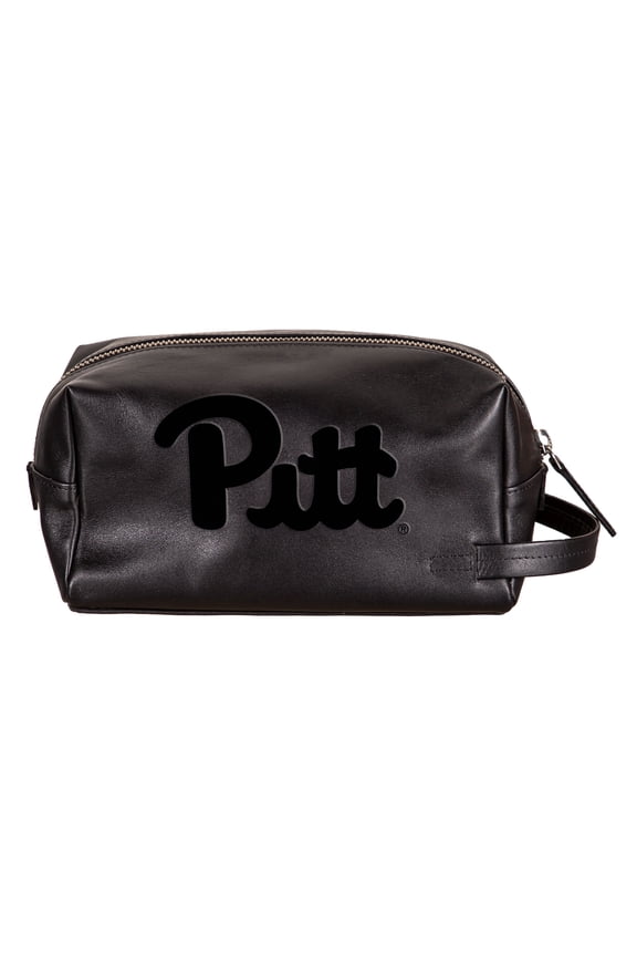 Pitt Panthers Hybrid Leather Lined Dopp Toiletry Bag