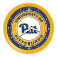 thumbnail image 1 of Pitt Panthers: Ribbed Frame Wall Clock, 1 of 4