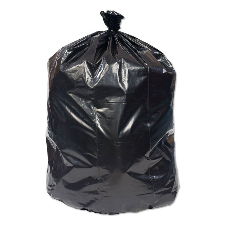 High Density Trash Bags Black 38 x 60 x 0.9mil (150 Per/Ca