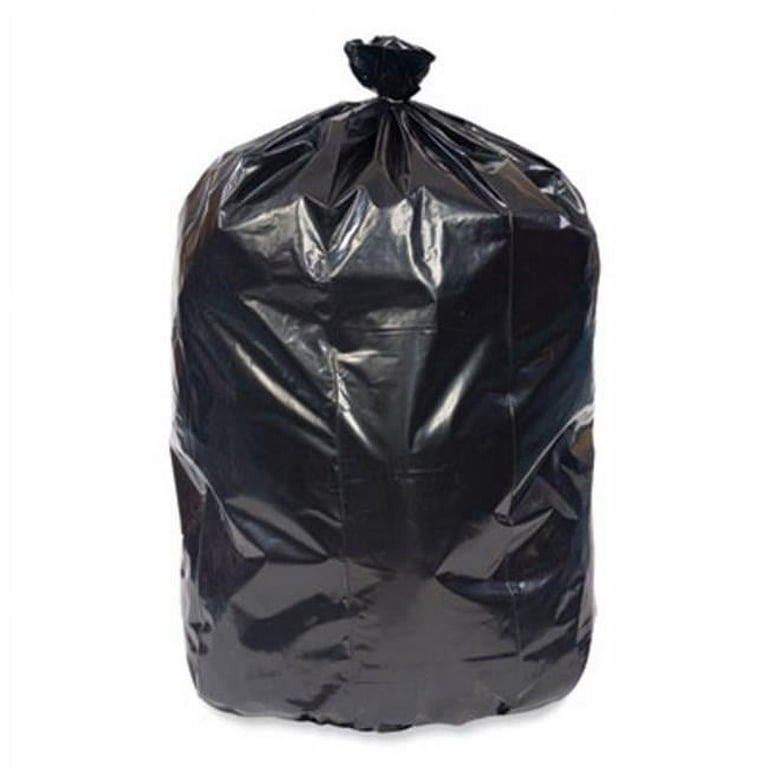 Eco Strong Plus Can Liners, 33 gal, 1 mil, 33 x 39, Black, 150/Carton Eco Strong Plus Can Liners, 33 gal, 1 mil, 33 x 39, Black, 150/Carton