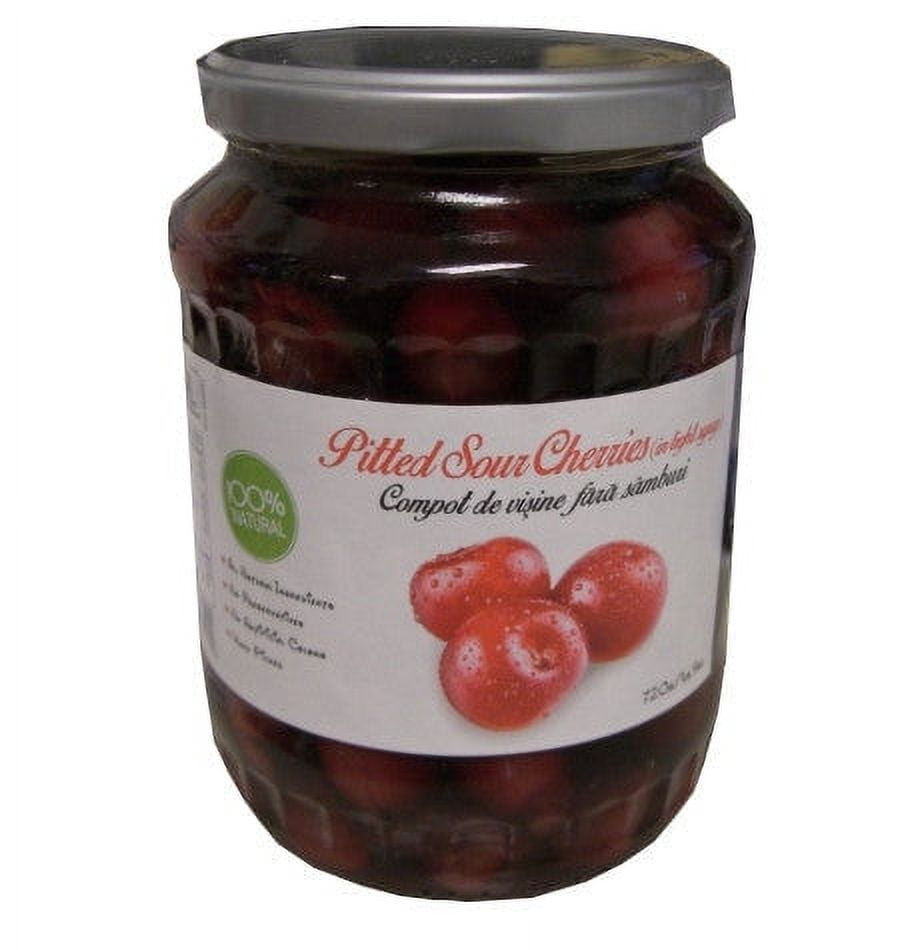 Pitted Sour Cherries in Light Syrup (Livada) 720g (1lb.9oz)