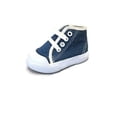 thumbnail image 1 of Pitter Patter Childrens High-Top Canvas Sneaker 6 Colors Available Infant/Toddler/Little Kid, 1 of 1