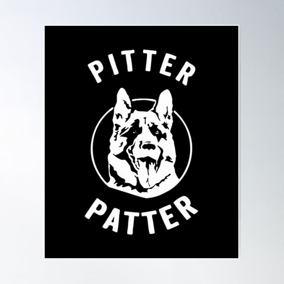 Pitter Patter Letterkenny31 Poster Wall Art, Modern Wall Decor For Living Room Bedroom, 12x18 UNFRAMED