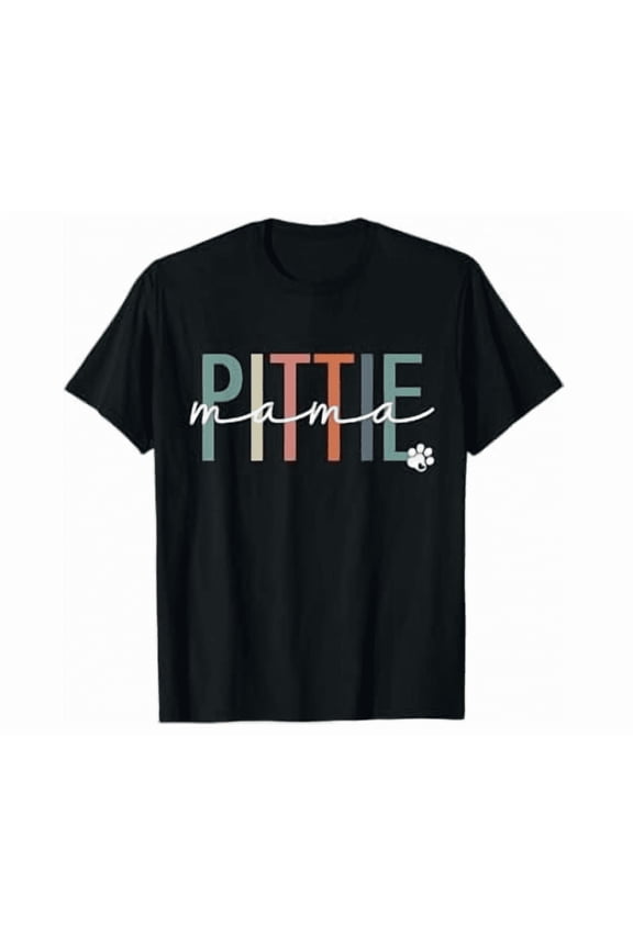 Pittie Mama Pit Bull Dog Mom Mother'S Day Shirt Unisex S-5XL Hot Trending Shirt, Vintage Birthday Gift