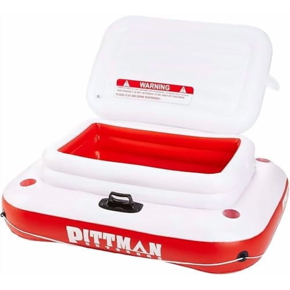Pittman - Floating Ice Chest for River - Large 72 Can Floating Cooler for River, Pools or Lake - Ideal Cooler Floats for River Floating, tubing or just Chilling on The River$$Sport & Recreation Other
