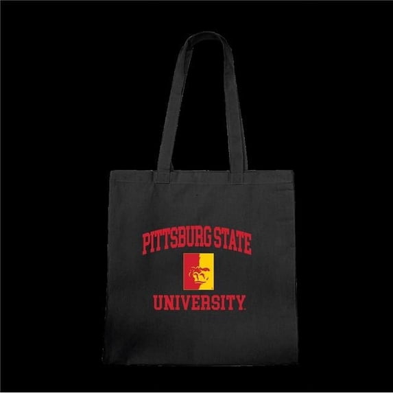 Pittsburg State Gorillas Institutional Seal Tote Bags, Black - One Size