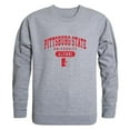 thumbnail image 1 of Pittsburg State University Alumni Fleece T-Shirt, Heather Grey - Large, 1 of 1