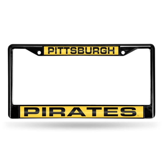 Pittsburgh Baseball Pirates Laser Cut License Plate Frame