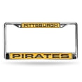 thumbnail image 1 of Pittsburgh Baseball Pirates Chrome Metal License Plate Frame Holder, 1 of 6