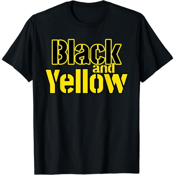Pittsburgh Black and Yellow Pennsylvania T-Shirt