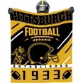 thumbnail image 1 of Pittsburgh Blanket Gifts Lightweight Flannel Throw Blanket Soft Warm Blanket Football Fans Gifts for Men Women Kids 50x60 Inch, 1 of 6