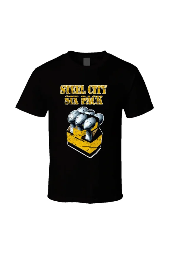Pittsburgh Football Superbowl Wins Team Fan Apparel Game Day Unisex T-Shirt, up to Size 5XL
