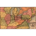 thumbnail image 1 of Pittsburgh Fort Wayne & Chicago Cleveland and Pittsburgh Grand Rapids and Indiana and Pennsylvania railroads 1874, 1 of 3