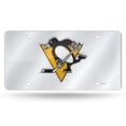 thumbnail image 1 of Pittsburgh Hockey Penguins Acrylic License Plate Laser Tag, 1 of 5