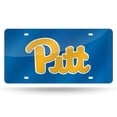 thumbnail image 1 of Pittsburgh NCAA Panthers Blue Mirror Look Acrylic License Plate Laser Tag, 1 of 6