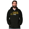 thumbnail image 1 of Pittsburgh PA Yinzers Gonna Yinz Unisex Plus Fleece Graphic Hoodie Brisco Brands 5X, 1 of 6