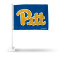thumbnail image 1 of Pittsburgh PITT Panthers 11x14 Window Mount Double-Sided Car Flag, 1 of 6