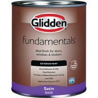 Pittsburgh Paints Co Glidden Fundamentals 100% Acrylic Latex Exterior House Paint