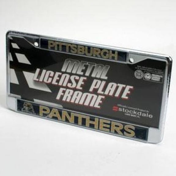 Pittsburgh Panthers License Plate Frame - Chrome