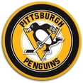 thumbnail image 1 of Pittsburgh Penguins 17.5'' x 17.5'' Modern Disc Wall Sign, 1 of 5