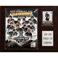 thumbnail image 1 of Pittsburgh Penguins 2009 Stanley Cup Champions 12'' x 15'' Plaque, 1 of 1