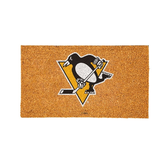Pittsburgh Penguins 28" x 16" Logo Turf Mat