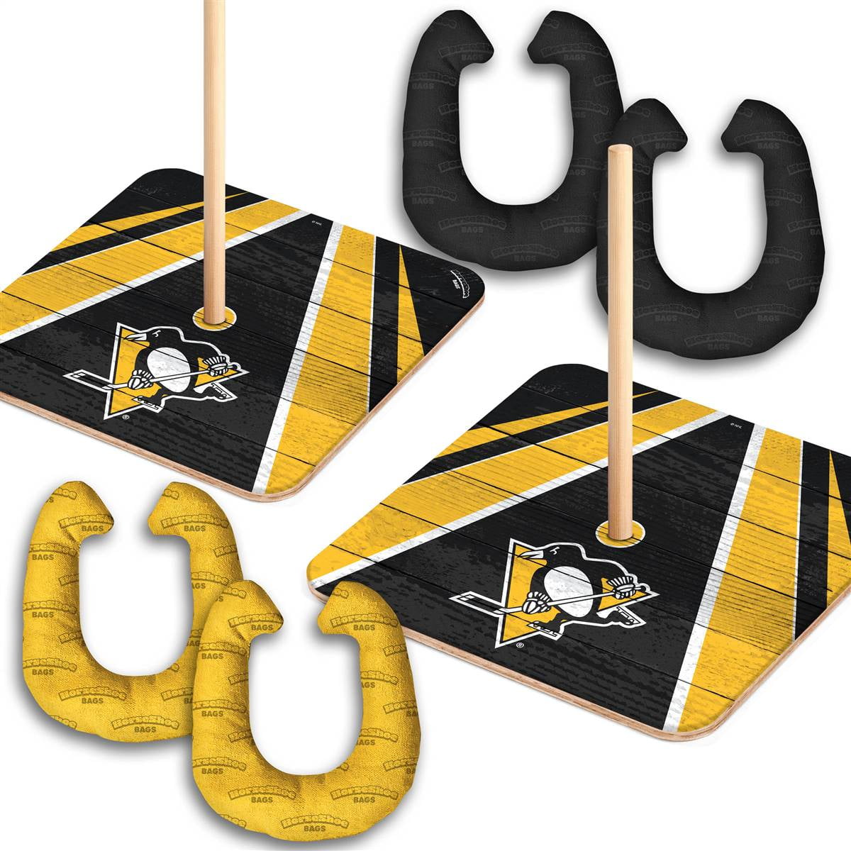 YouTheFan NHL Pittsburgh Penguins HorseShoe Bags