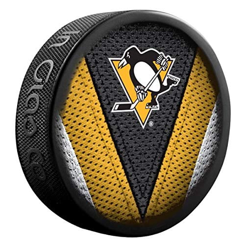 Pittsburgh Penguins Officially Licensed Stitch Design Hockey Puck
