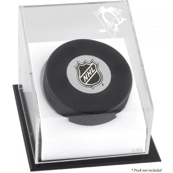 Pittsburgh Penguins Puck Logo Display Case