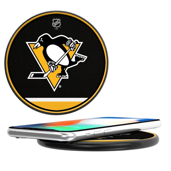 Keyscaper  Pittsburgh Penguins 15 Watt Wireless Induction Charger