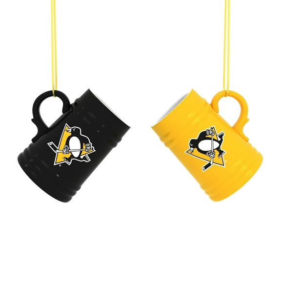 Pittsburgh Penguins Two-Pack 3" Mini Stein Ornament Set