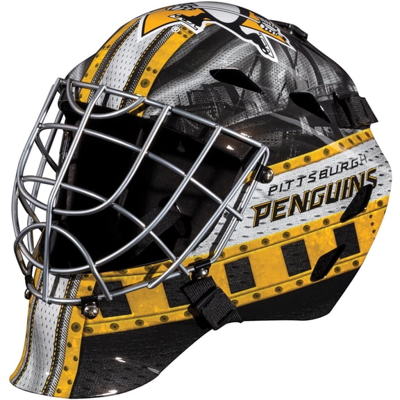Pittsburgh Penguins Unsigned Franklin Sports Replica Full-Size Goalie Mask