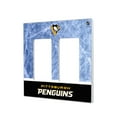 thumbnail image 1 of Pittsburgh Penguins Wordmark Double Rocker Lightswitch Plate, 1 of 4
