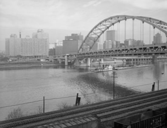 Pittsburgh Pennsylvania USA Canvas Art - (18 x 24)
