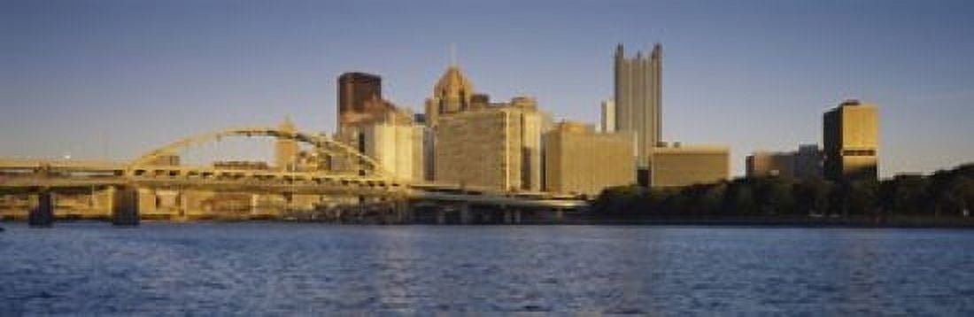 Pittsburgh Pennsylvania USA Canvas Art - Panoramic Images (18 x 6)