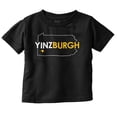 thumbnail image 1 of Pittsburgh Pennsylvania Yinzburgh Toddler Boy Girl T Shirt Infant Toddler Brisco Brands 6M, 1 of 1