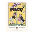 thumbnail image 1 of Pittsburgh Pirates 12" x 16" 1959 Program Cover Art Print, 1 of 1