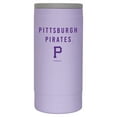 thumbnail image 1 of Pittsburgh Pirates 12oz. Lavender Soft Touch Slim Coolie, 1 of 1