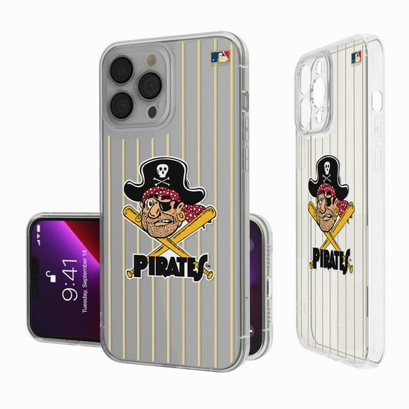 Pittsburgh Pirates 1958-1966 Cooperstown Pinstripe iPhone Clear Case