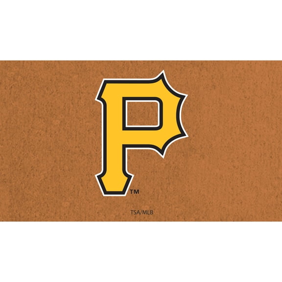 Pittsburgh Pirates 28" x 16" Primary Logo Coir Mat