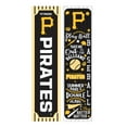 thumbnail image 1 of Pittsburgh Pirates 47" Double-Sided Spring Seasonal Porch Leaner Sign, 1 of 1
